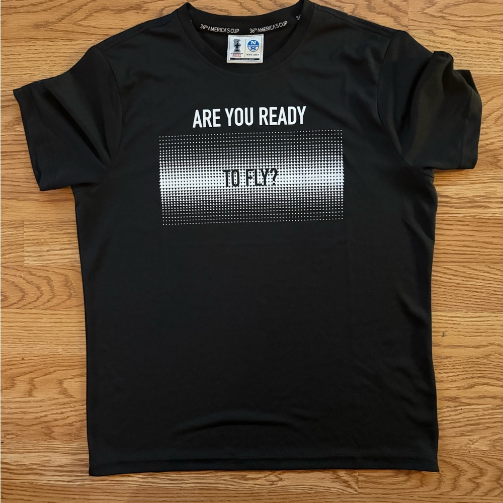 North Sails PRADA Black Graphic Tee
